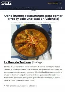 Cadena Ser la Proa de Teatinos Málaga