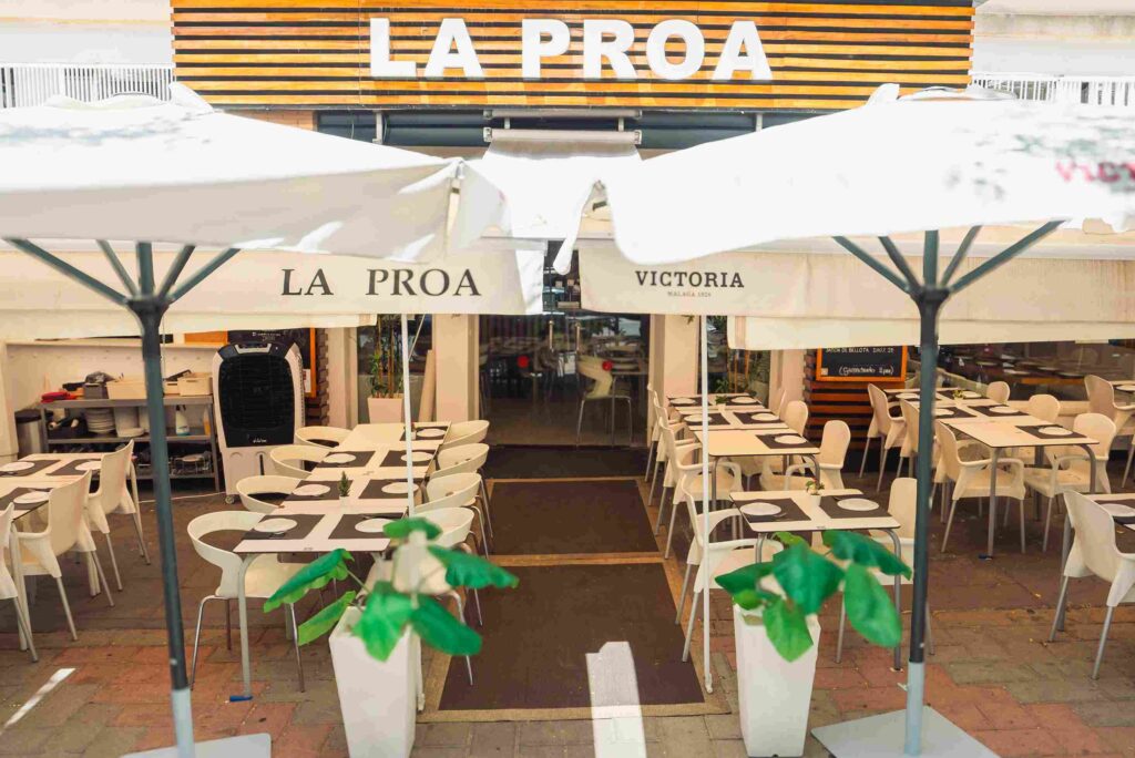 Entrada La Proa de Teatinos Málaga